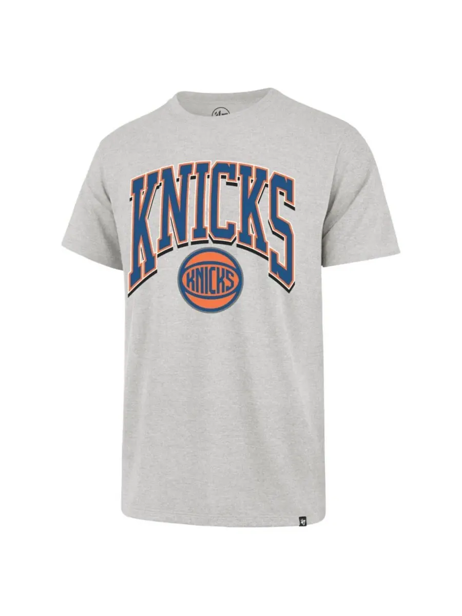 Футболка с принтом New York Knicks Walk Tall Profile — изображение 2 из 3, серый