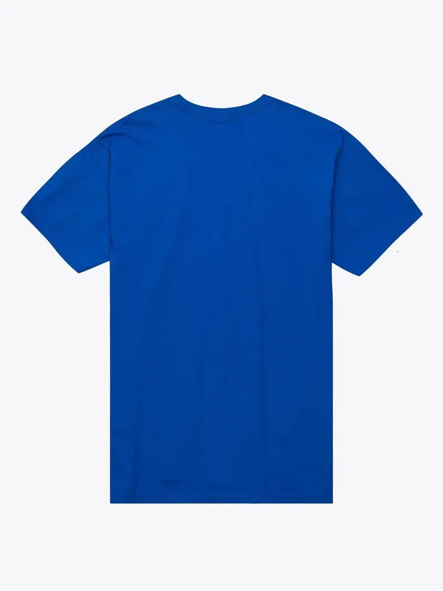 Футболка с принтом New York Knicks MVP Mitchell & Ness — изображение 2 из 2, синий