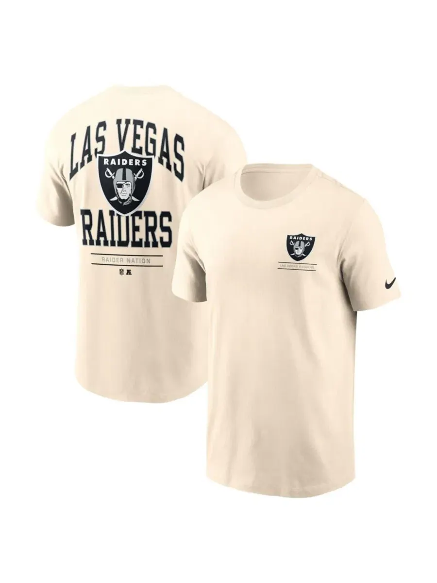 Футболка мужская с принтом Las Vegas Raiders Freestyle Essential Nike — изображение 1 из 5, прозрачный