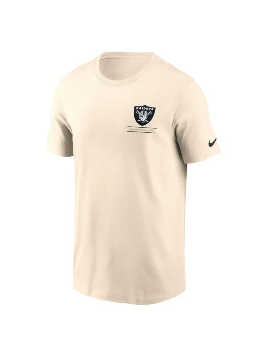 Футболка мужская с принтом Las Vegas Raiders Freestyle Essential Nike — изображение 2 из 5, прозрачный