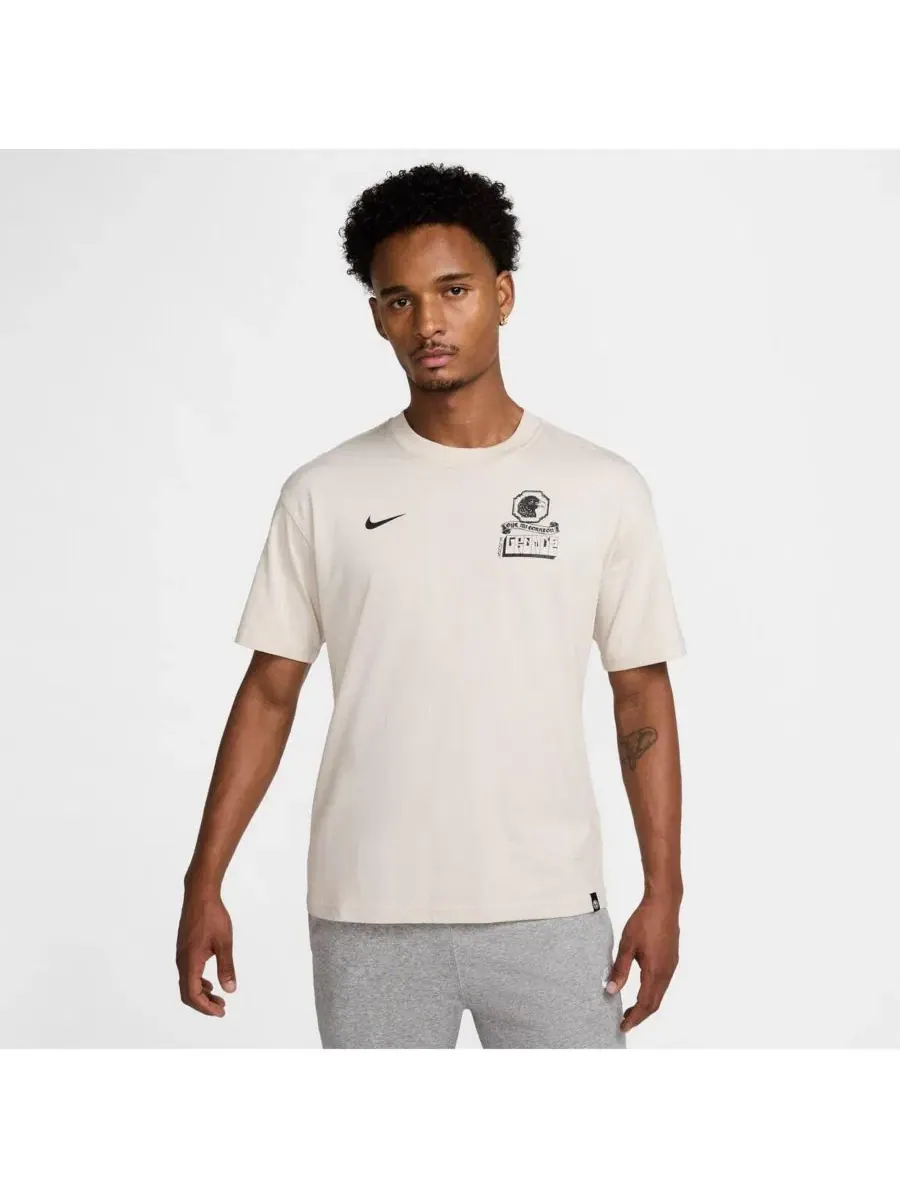 Футболка с коротким рукавом CA x CA Authentic Nike — изображение 1 из 5, белый