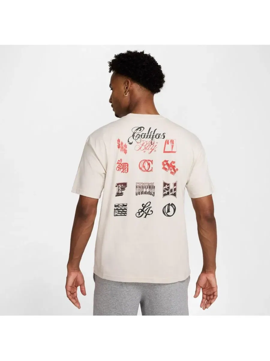 Футболка с коротким рукавом CA x CA Authentic Nike — изображение 2 из 5, белый