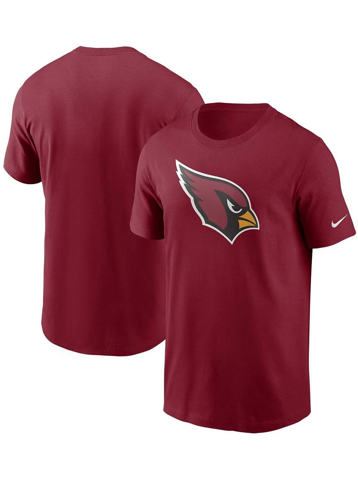 Мужская футболка с логотипом Cardinal Arizona Cardinals Primary Nike — изображение 1 из 3, красный