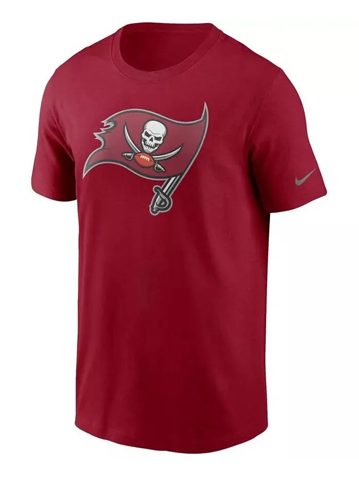 Мужская красная футболка с логотипом Big and Tall Tampa Bay Buccaneers Primary Nike — изображение 3 из 3