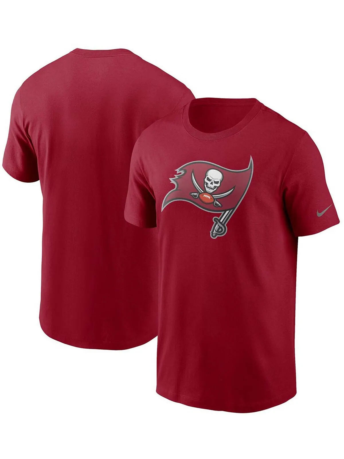Мужская красная футболка с логотипом Big and Tall Tampa Bay Buccaneers Primary Nike — изображение 1 из 3, красный
