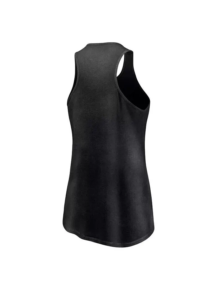 Черная женская майка San Francisco Giants Simplicity Swing Racerback с круглым вырезом Fanatics — изображение 2 из 3