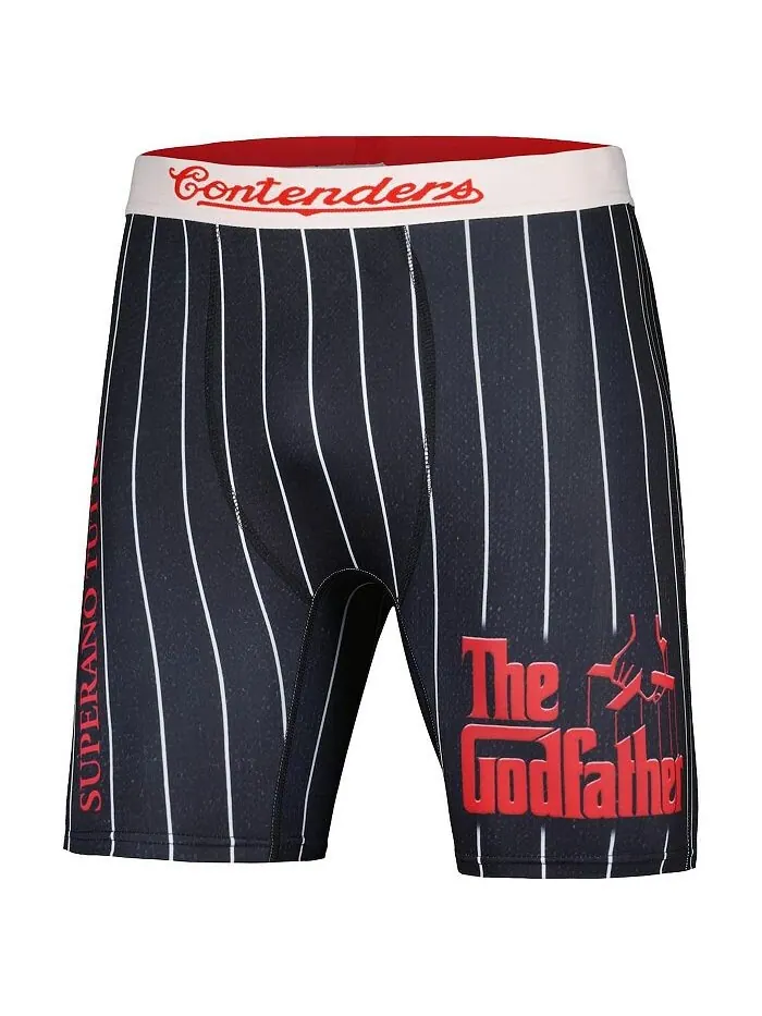 Мужские черные боксеры The Godfather The Don Contenders Clothing — изображение 2 из 3, черный