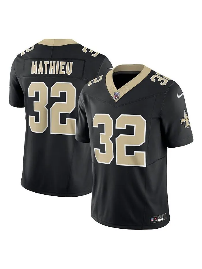 Мужское джерси Tyrann Mathieu Black New Orleans Saints Vapor FUSE Limited Nike — изображение 1 из 3, черный