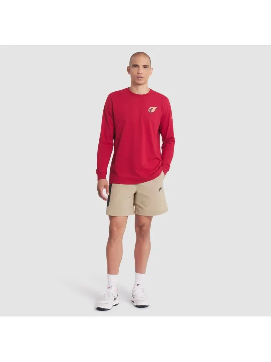 Nike Мужская красная футболка с длинным рукавом Arizona Cardinals 2025 Rivalries Collection — изображение 3 из 3, красный