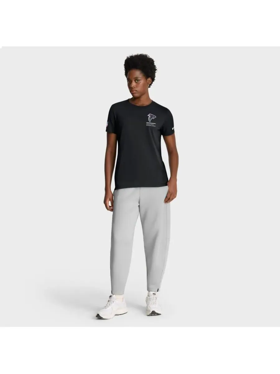 Nike Женская черная футболка Atlanta Falcons 2025 NFL Crucial Catch Tri-Blend Dri-FIT — изображение 3 из 5, черный