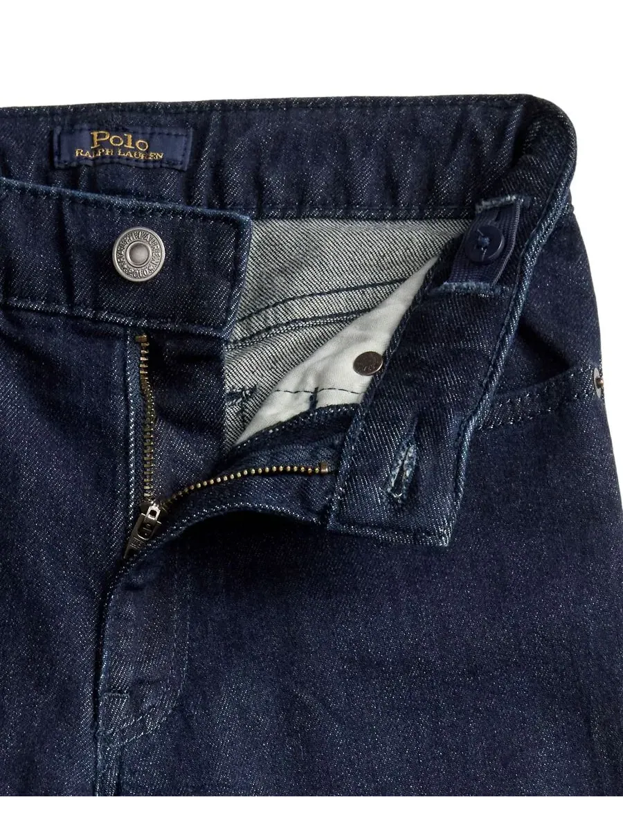 Джинсы-клеш из эластичного денима для девочек 7-16 лет Polo Ralph Lauren, Mosley Wash — изображение 3 из 9