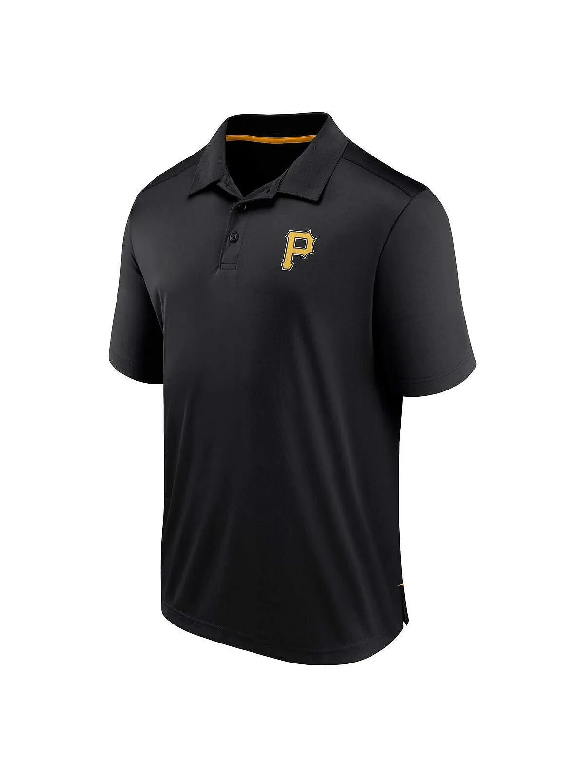 Мужская фирменная черная рубашка-поло Pittsburgh Pirates Hands Down Fanatics — изображение 2 из 2, черный