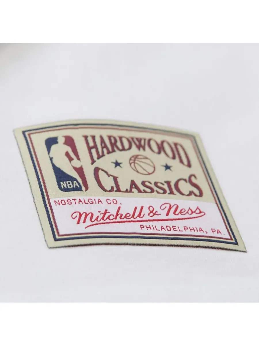 Mitchell & Ness Мужская белая футболка с изображением Дирка Новицки из команды Dallas Mavericks — изображение 4 из 5, белый
