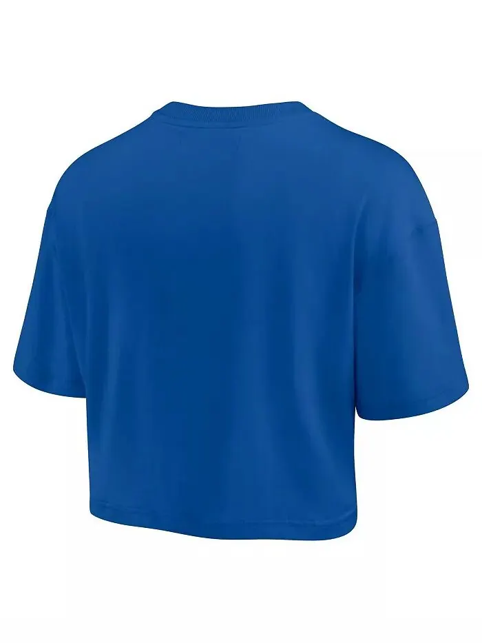 Женская футболка Royal Chicago Cubs Super Soft с коротким рукавом Fanatics Signature — изображение 3 из 3
