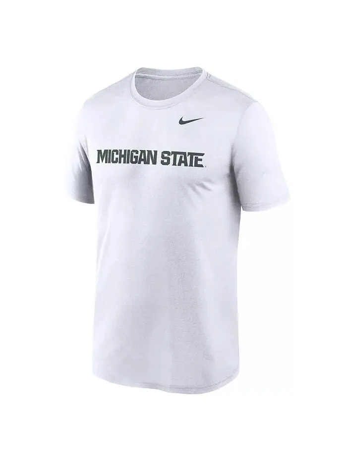 Мужская белая футболка с надписью «Легенда Primetime Michigan State Spartans» Nike — изображение 3 из 3
