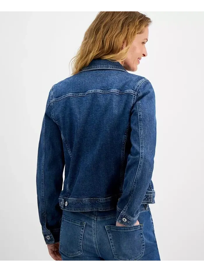 Классическая джинсовая куртка Trucker Jacket Style & Co — изображение 2 из 2
