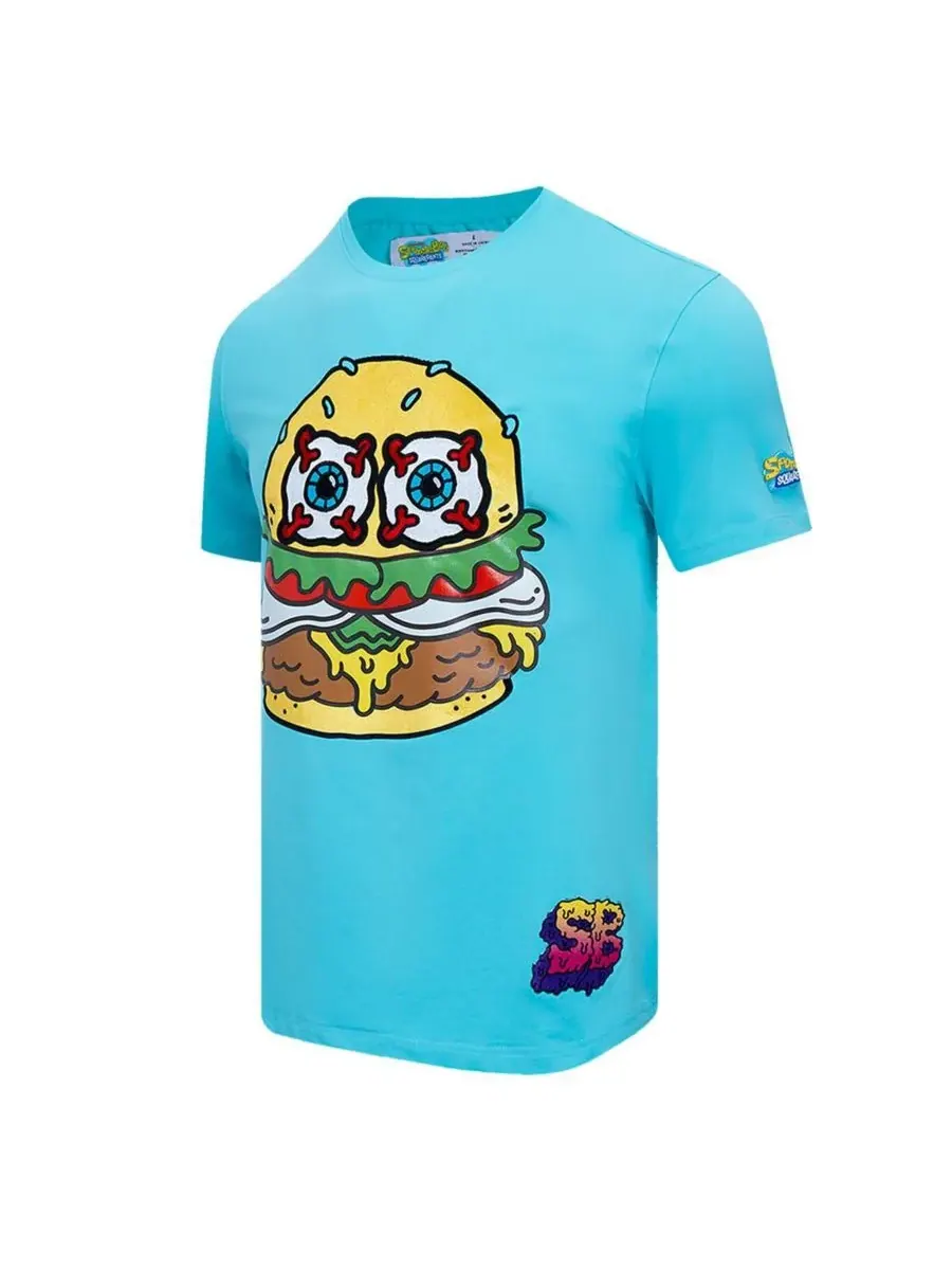 Мужская футболка Aqua SpongeBob SquarePants Kraby Patty Bob Freeze Max — изображение 3 из 4, голубой