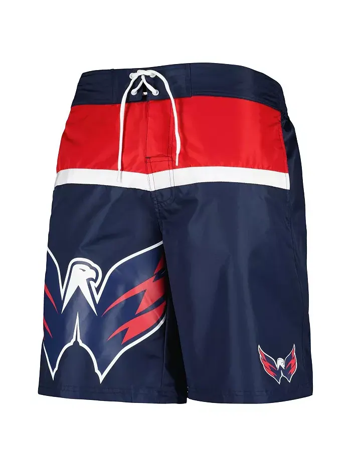 Мужские плавки Washington Capitals Sea Wind в синем цвете Starter — изображение 2 из 3