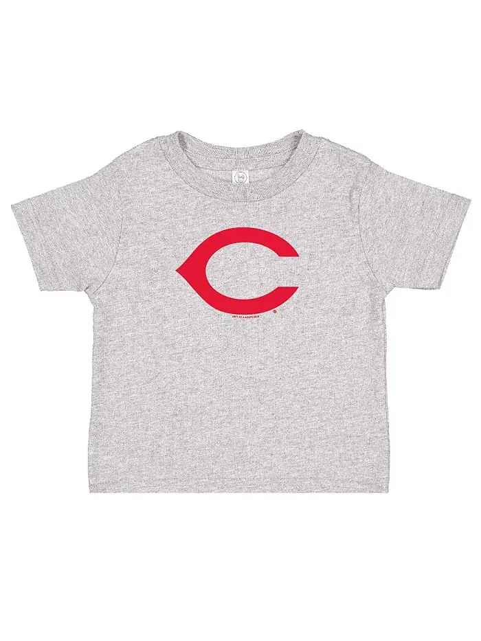 Футболка для малышей Cincinnati Reds Cooperstown Collection, красная/серый хизер, комплект из 2 — изображение 3 из 3
