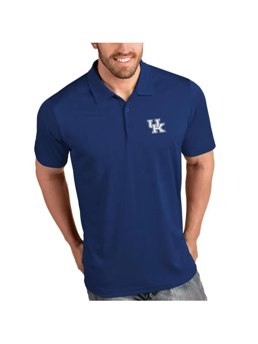 Мужская футболка-поло Royal Kentucky Wildcats Tribute Antigua — изображение 1 из 1, королевский