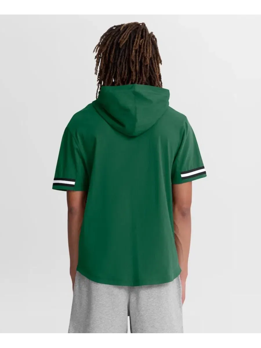 Футболка с капюшоном и коротким рукавом New York Jets Optimal Play Fanatics — изображение 4 из 5, зеленый черный