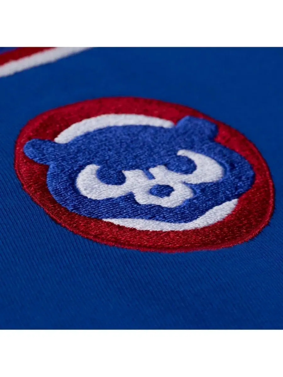 Футболка с длинным рукавом с вышивкой Wild Pitch Ringer Mitchell & Ness — изображение 5 из 5, королевский
