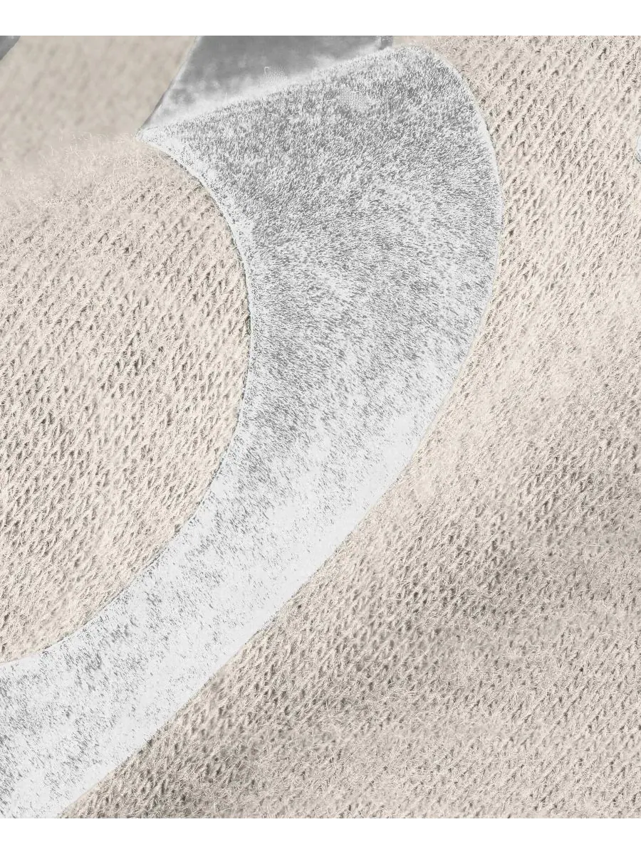 Платье-футболка с принтом Elements Go Tri-Blend Fanatics — изображение 4 из 5, кремовый серый