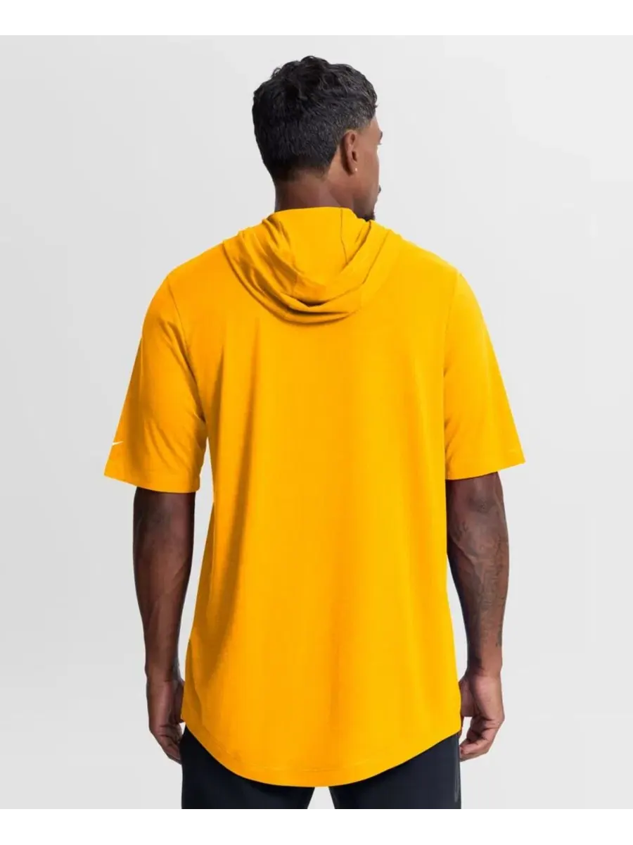 Футболка с капюшоном с принтом Pittsburgh Steelers Nike — изображение 4 из 5, золото