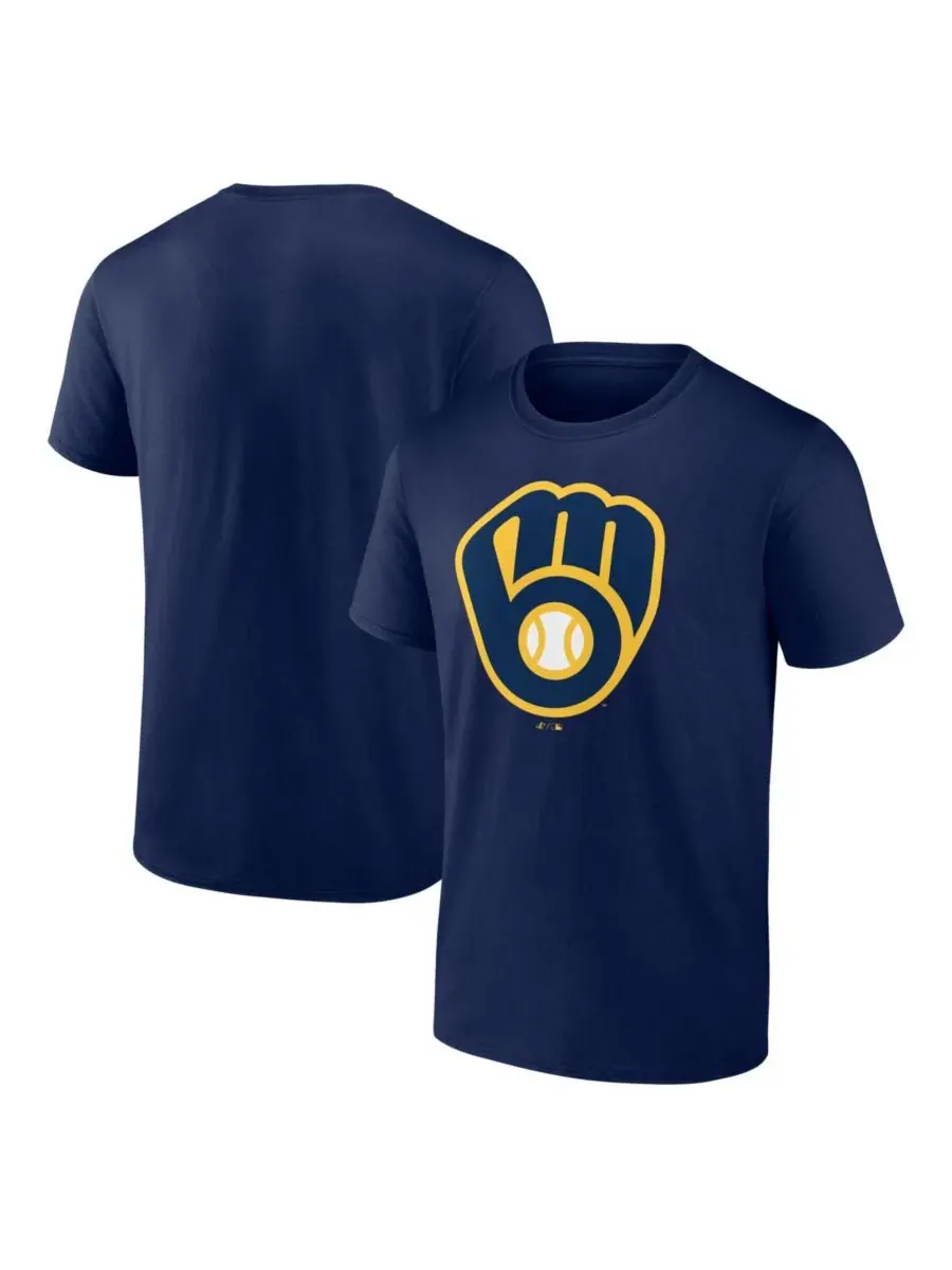 Футболка с логотипом Milwaukee Brewers Logo Athletic