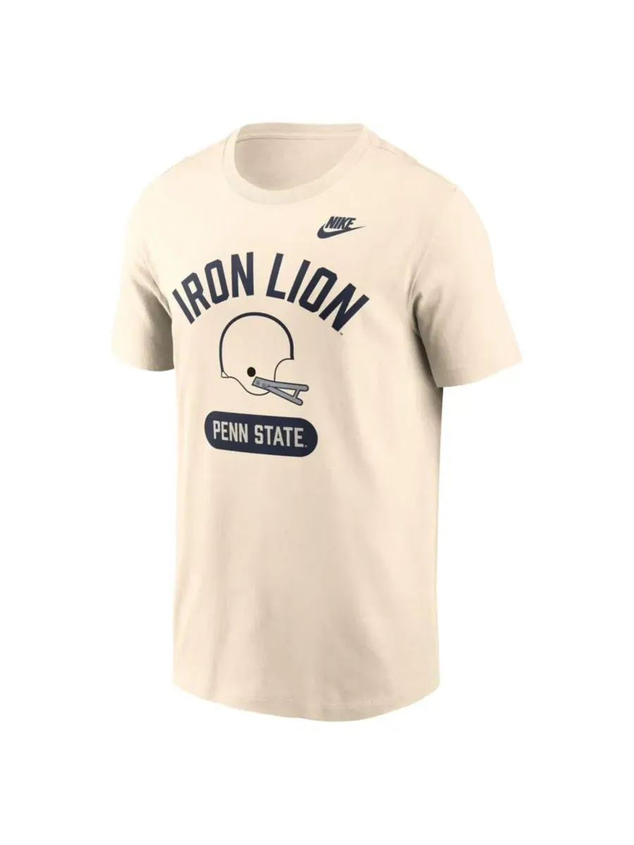 Футболка с коротким рукавом Legacy Arch Helmet Penn State Nittany Lions Nike — изображение 2 из 5, прозрачный
