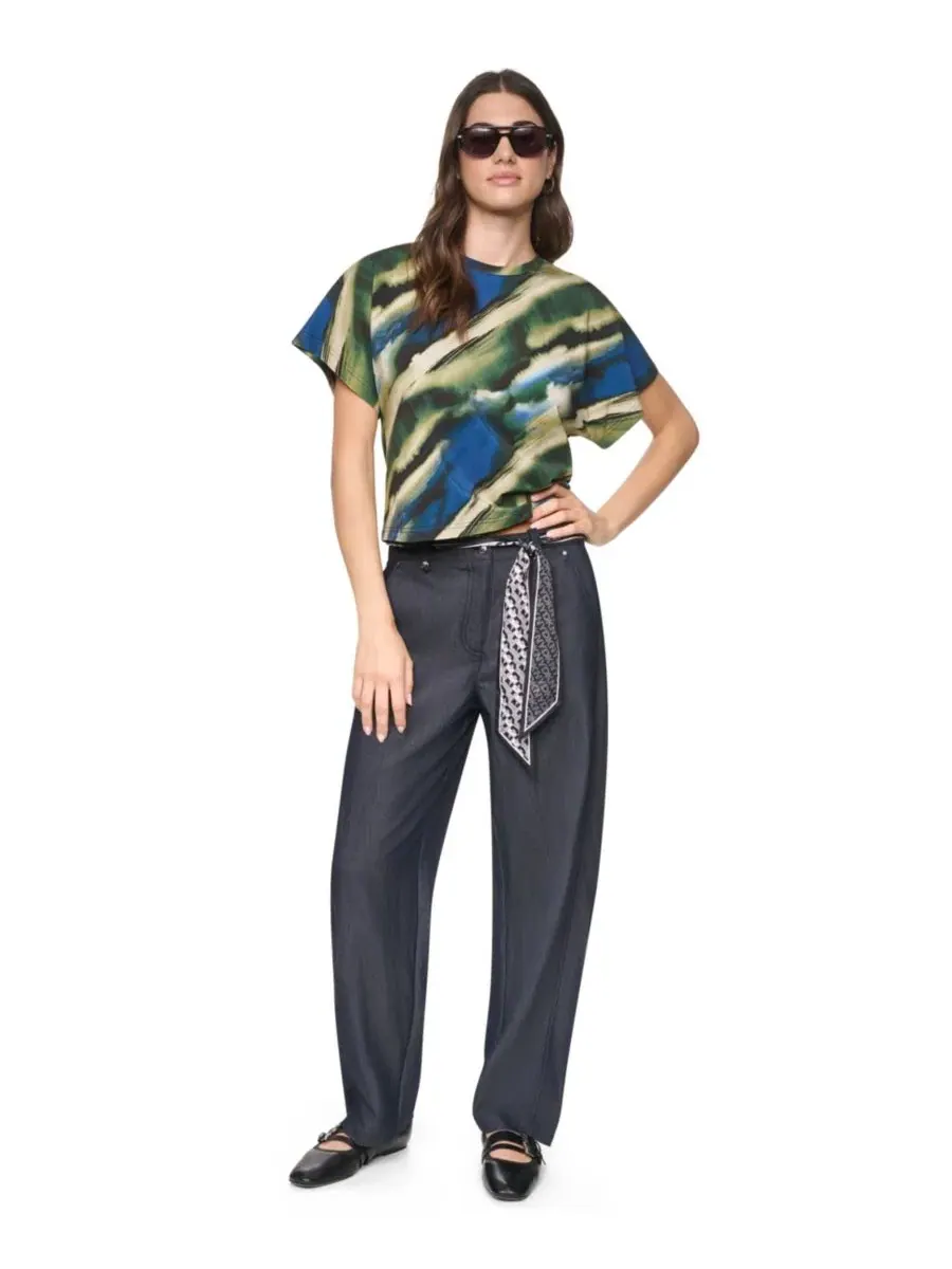 Женская футболка с коротким широким рукавом DKNY, Brushed Riverside — изображение 6 из 8