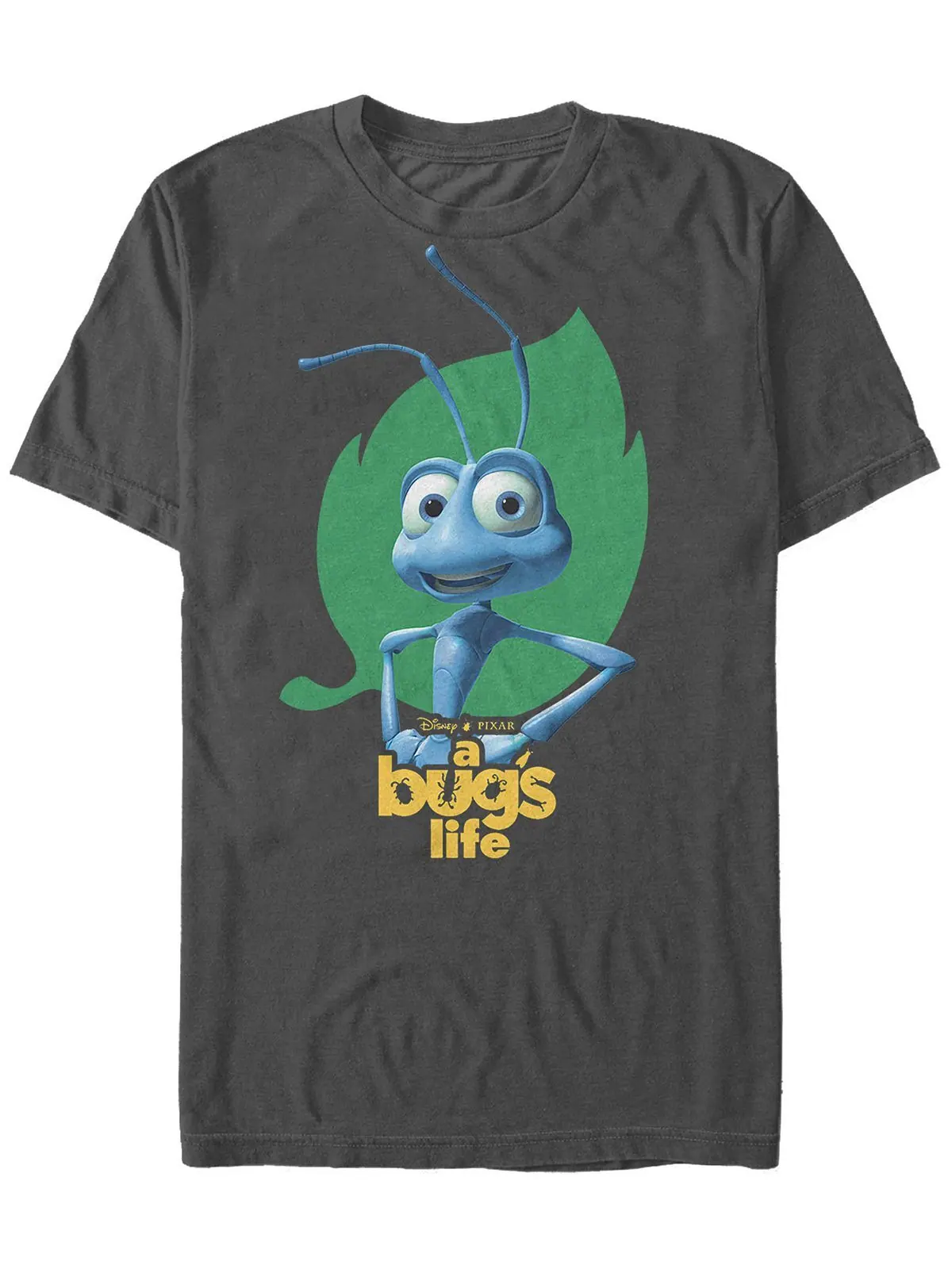 Мужская футболка с коротким рукавом с логотипом disney pixar bugs life flik hips Fifth Sun — изображение 1 из 1, темно-серый