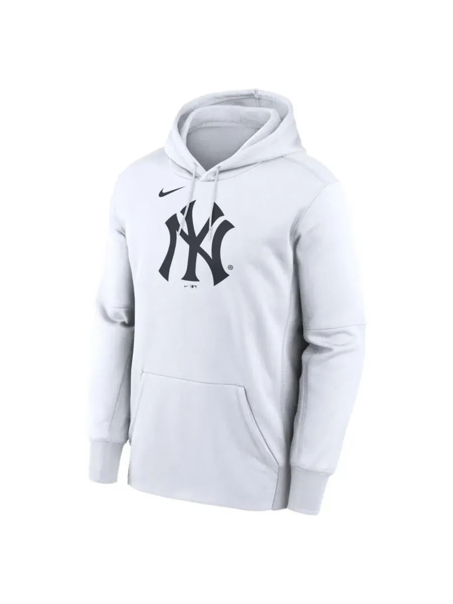 Мужская белая толстовка с логотипом New York Yankees Nike — изображение 2 из 3, белый