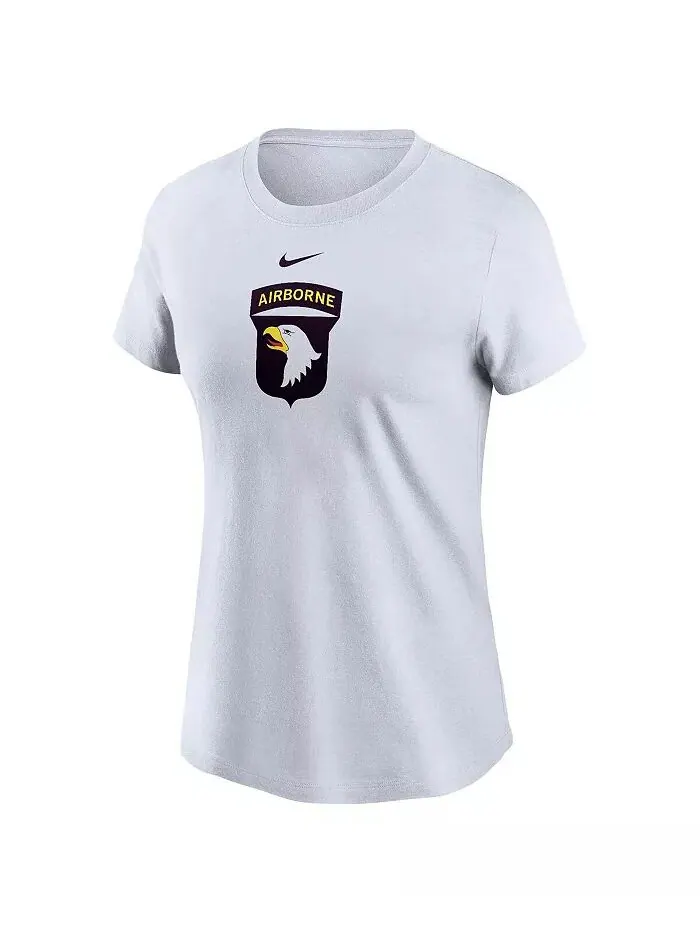 Женская футболка Airborne White Army Black Knights 2024 Rivalry Collection Nike — изображение 1 из 1