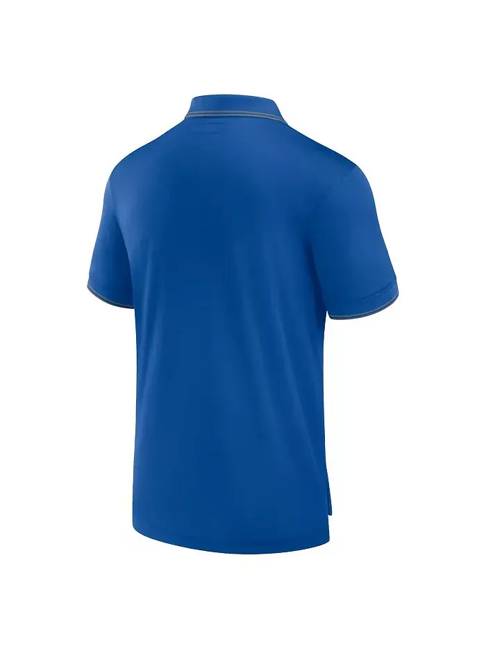 Мужская поло Pique Royal Chicago Cubs Fanatics Signature — изображение 3 из 3