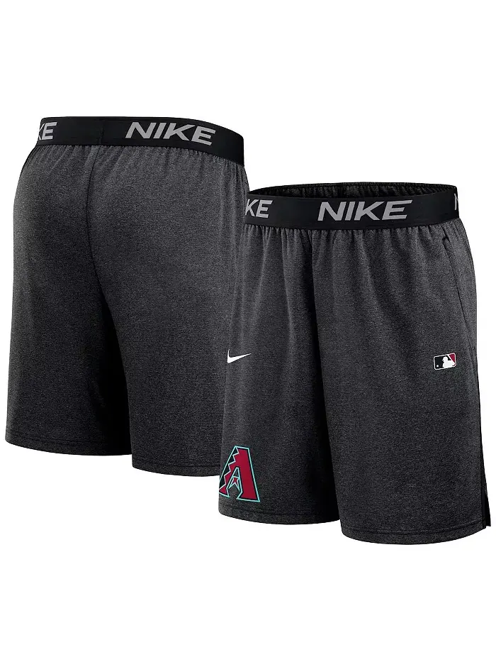 Мужские черные шорты Arizona Diamondbacks Authentic Collection Performance Knit Nike