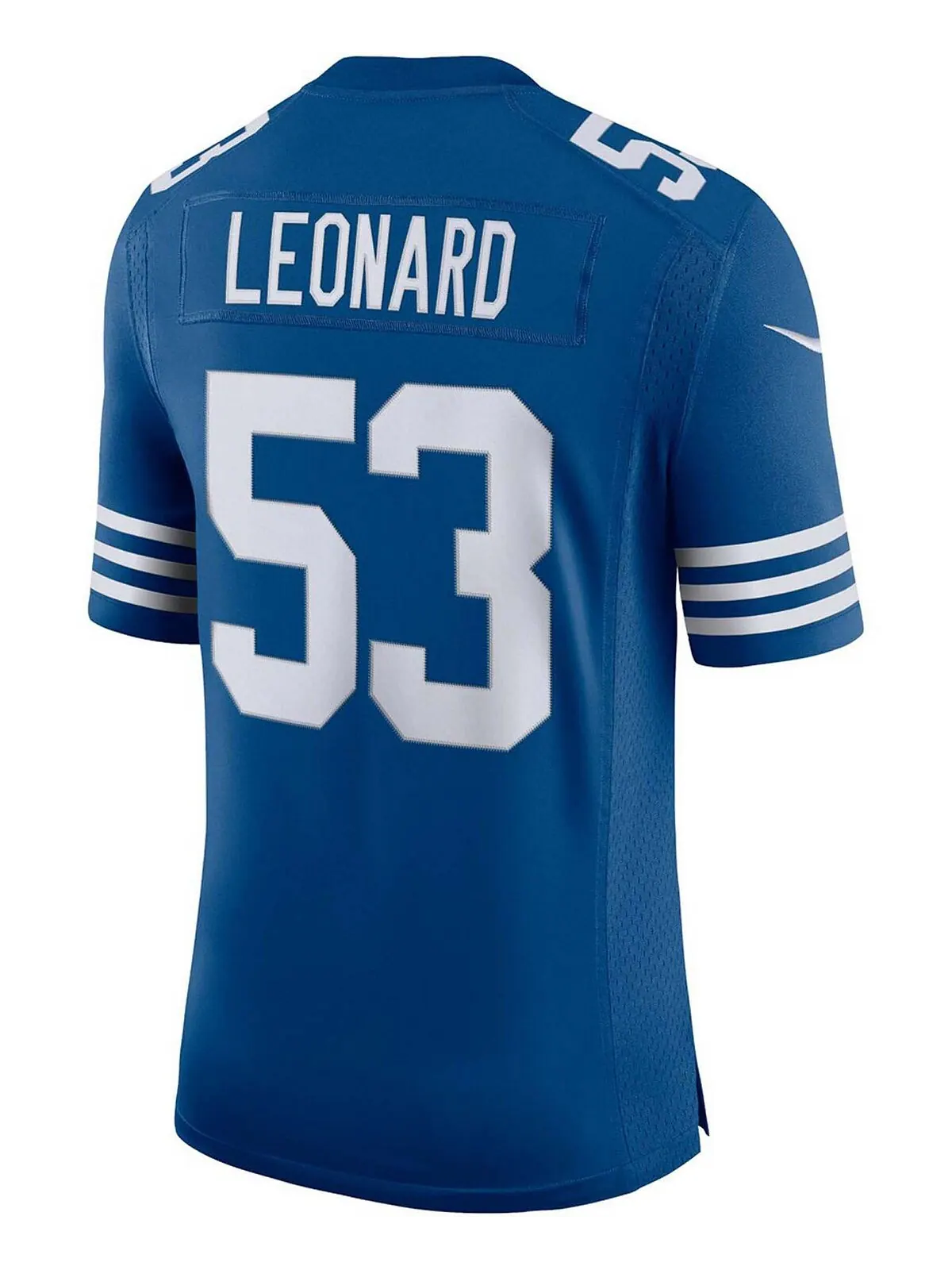 Мужская майка Darius Leonard Royal Indianapolis Colts Alternate Vapor Limited Nike — изображение 2 из 3, королевский