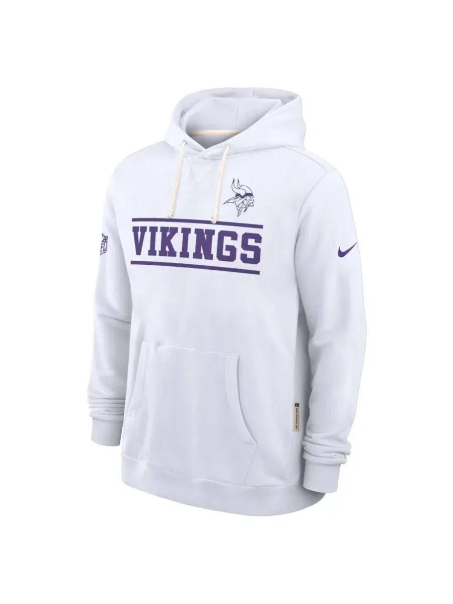 Худи с капюшоном Minnesota Vikings Dri-FIT Nike — изображение 2 из 3, белый