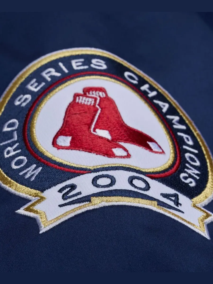 Куртка бомбер из сатина с принтом David Ortiz Navy Boston Red Sox Legends Collection Lightweight — изображение 2 из 4