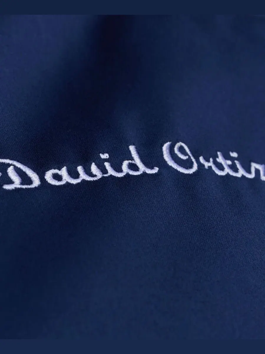 Куртка бомбер из сатина с принтом David Ortiz Navy Boston Red Sox Legends Collection Lightweight — изображение 3 из 4
