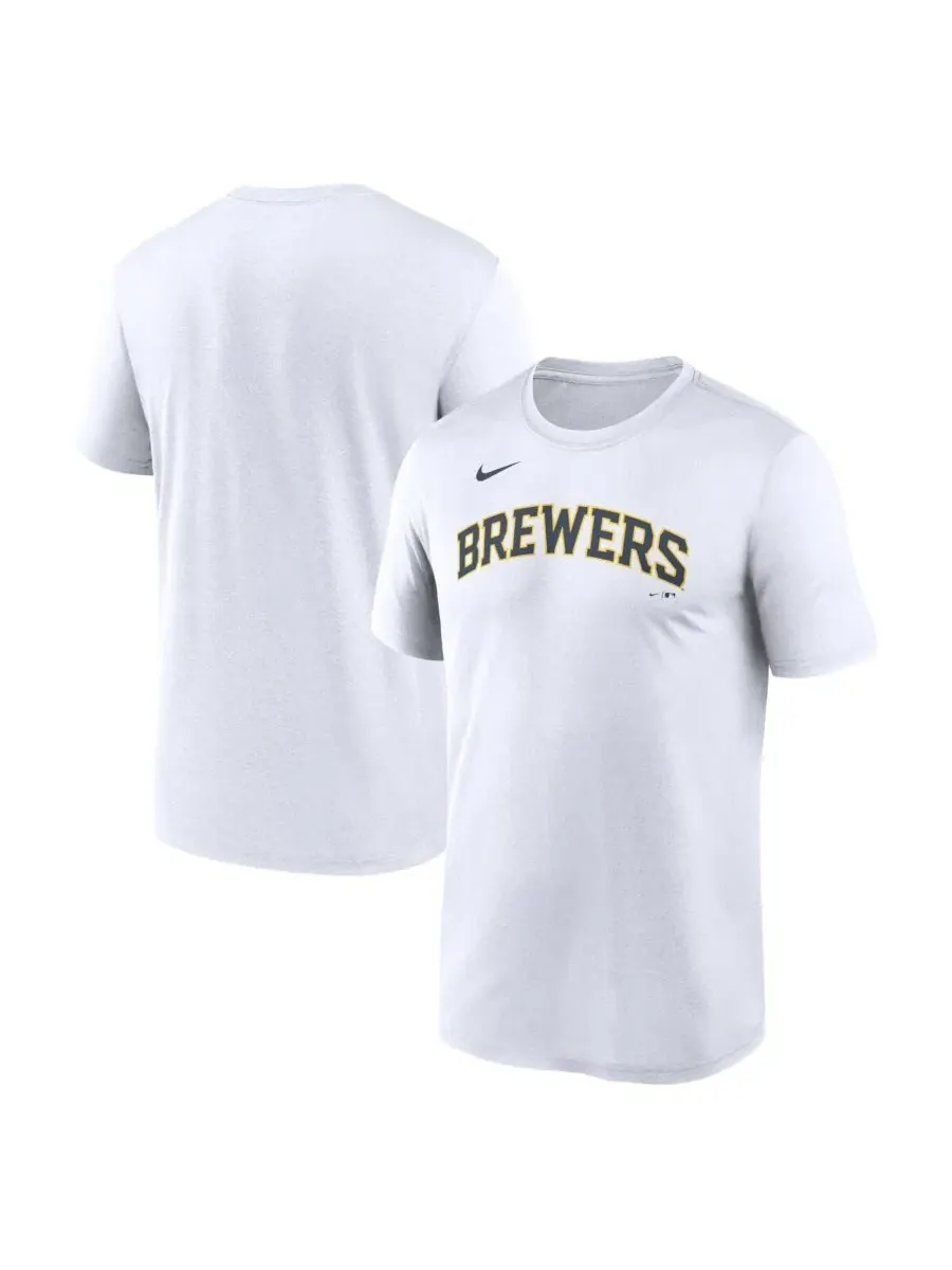 Футболка с коротким рукавом New Legend Wordmark Dri-FIT Nike — изображение 1 из 3, белый