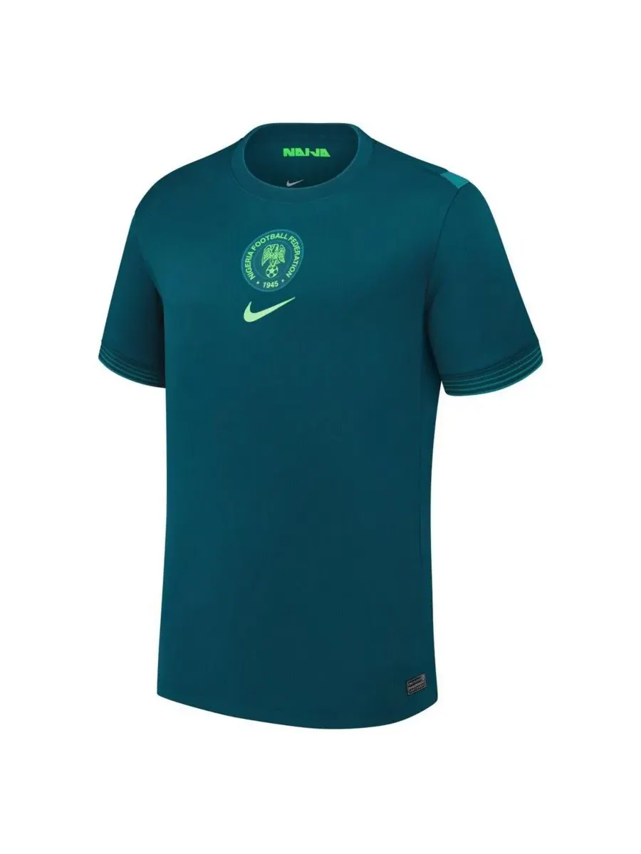 Футболка Nike с коротким рукавом, с технологией Dri-FIT, модель Replica Nigeria Women's National — изображение 2 из 3