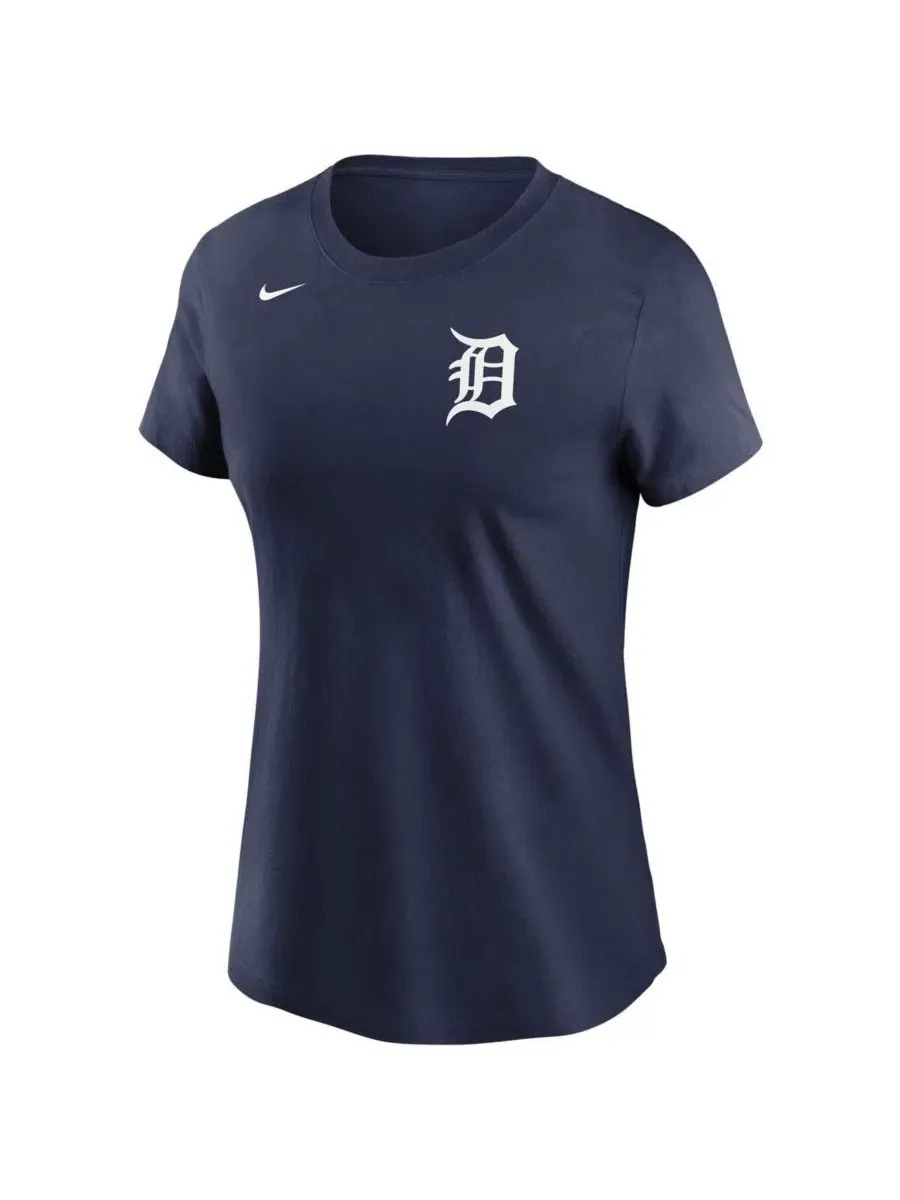 Футболка с принтом Miguel Cabrera Detroit Tigers Nike — изображение 2 из 3, темно-синий