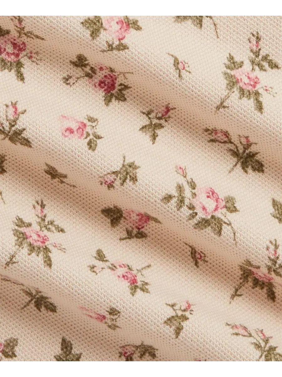 Комбинезон с воланами и цветочным принтом Polo Ralph Lauren, Beatty Floral — изображение 3 из 3