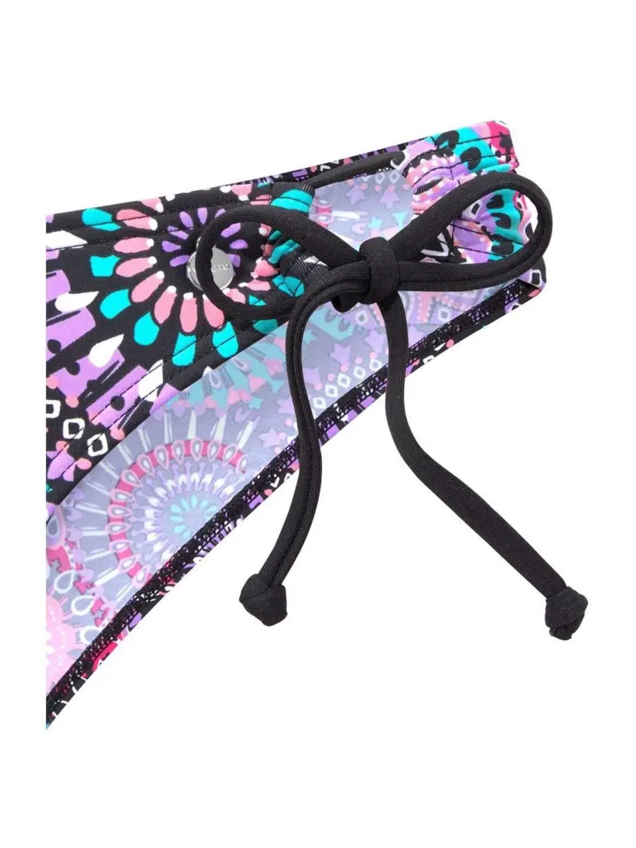 Плавки бикини с завязками по бокам, с принтом LASCANA, Lilac Printed — изображение 7 из 7