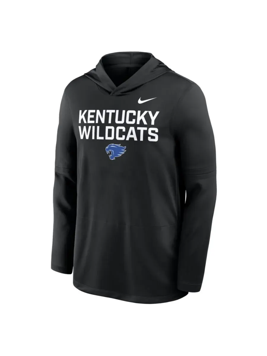 Nike Мужская черная толстовка с длинными рукавами Kentucky Wildcats 2025 Sideline Performance — изображение 4 из 5, черный