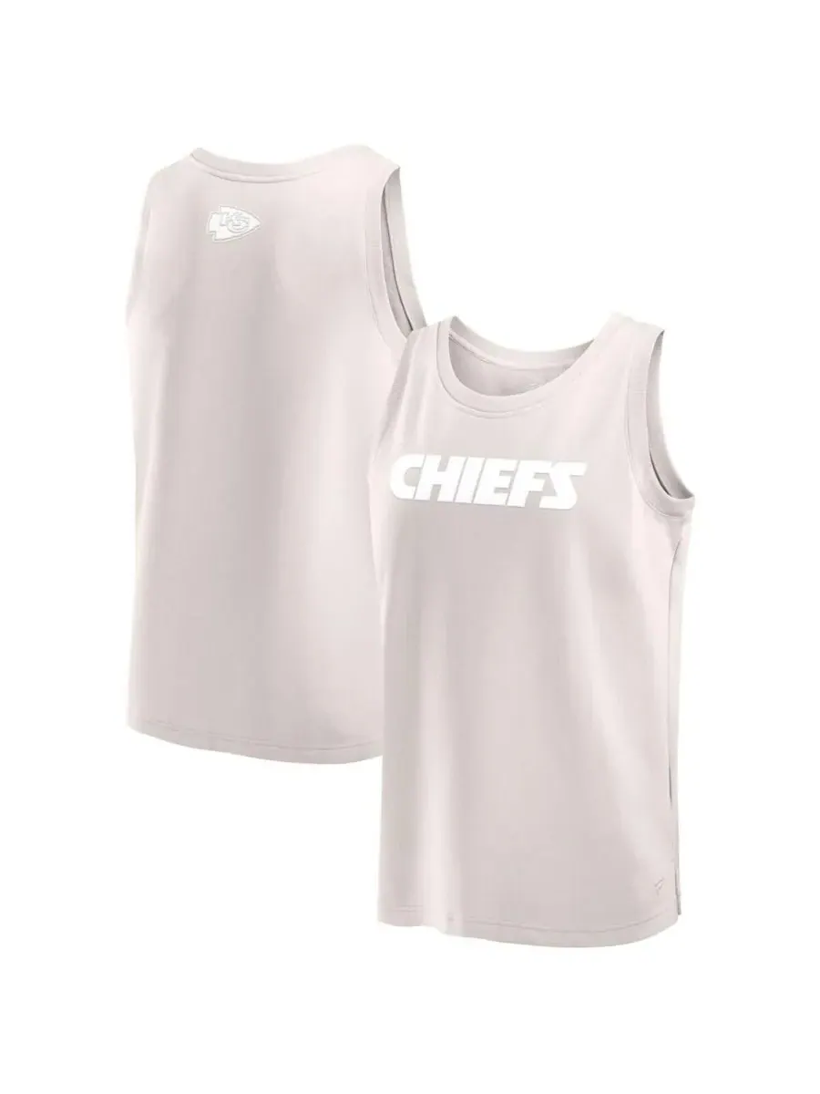 Fanatics Мужская кремовая майка Kansas City Chiefs Elements — изображение 1 из 2, бежевый