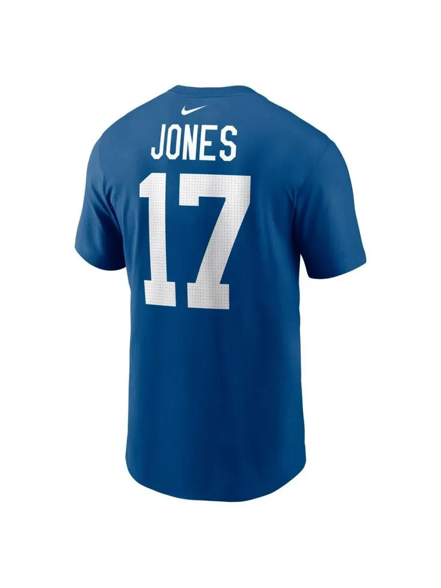 Мужская футболка Daniel Jones Royal Indianapolis Colts с именем и номером игрока Nike — изображение 3 из 3, королевский