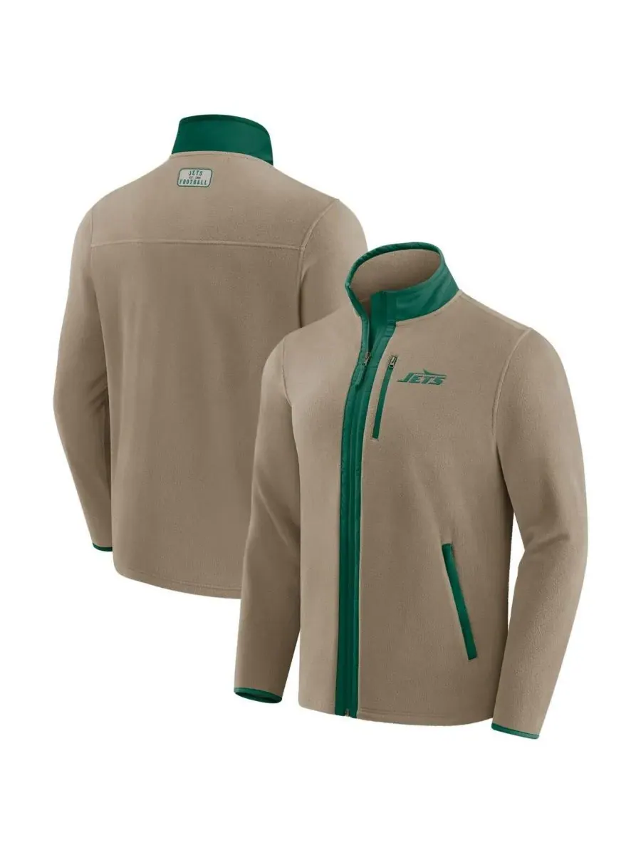 Fanatics Куртка мужская на молнии из плотного флиса Darius Rucker Collection by x NFL New York Jets — изображение 1 из 3