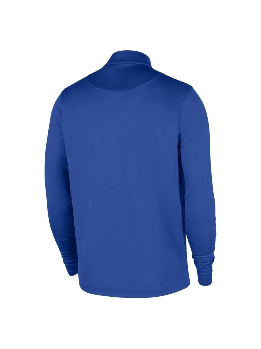 Мужская королевская толстовка Dallas Mavericks 2025/26 Authentic Coaches Quarter-Zip Dri-Fit Nike — изображение 3 из 4